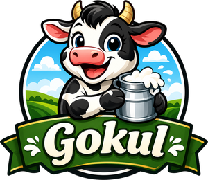 Gokul Dairy Farm logo